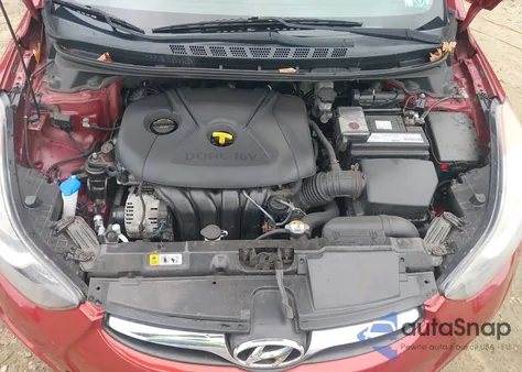 2013 Hyundai Elantra Gls из США, поврежденный, VIN 5NPDH4AE1DH416272